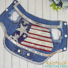 High-end boho dog harness vest with crystal trim, luxury pet designs