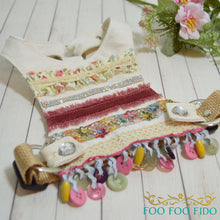 Shabby Chic Ivory Lace Dog Harness Vest | Choke-Free Adjustable Small Dog Harness