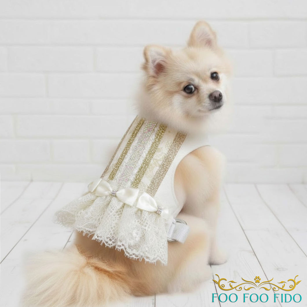 designer dog dresses Half Bodice Dog Bridesmaid or Special Occasion Dress. Dog Ring Bearers  Outfit. (customised)