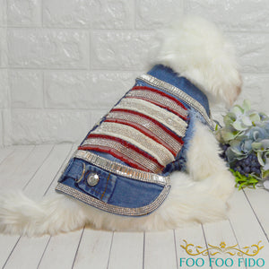 Stars n' Stripes Jean Jacket