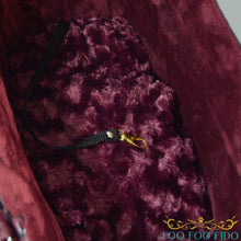 Red Faux Croc Dog Carrier Airline Approved