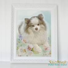 Custom Pet Portrait 'Field of Dreams' Digital Download