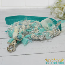 Teal Braided Dog Leash | Boho Pet Leash