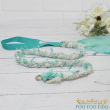 Teal Braided Dog Leash | Boho Pet Leash