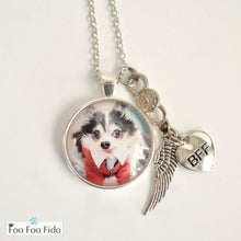 Personalized Pet Necklace, Pendant or Keychain Angel Baby