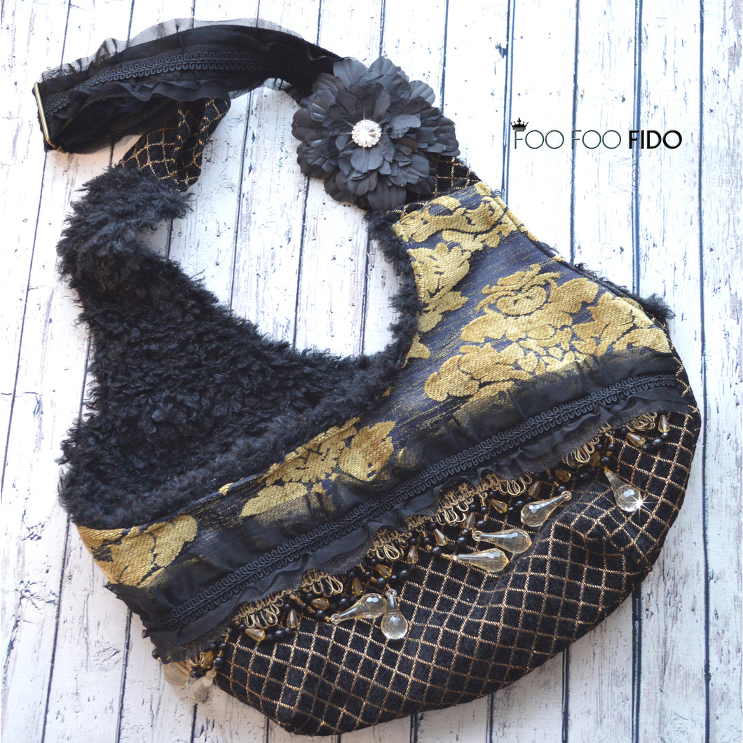Gold and Black Gypsy Sling