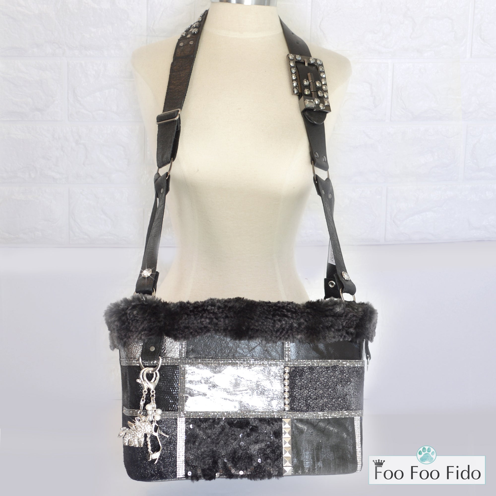 Coco Designer Inspired Wheeled Pet Carrier