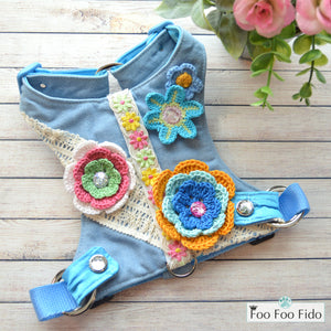 Shabby Chic Crochet Harness Vest