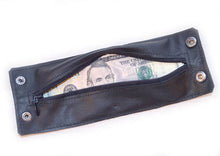 Leather Bracelet Hidden Wallet Cuff