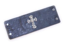 Leather Bracelet Hidden Wallet Cuff
